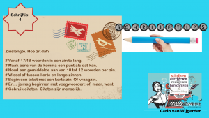 Schrijftips Copywriter Carin van Wijgerden