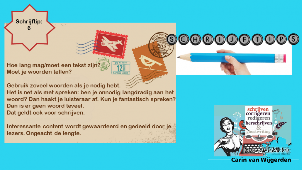 Moet je woorden tellen?