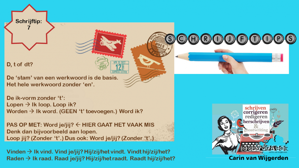 Schrijftip 007