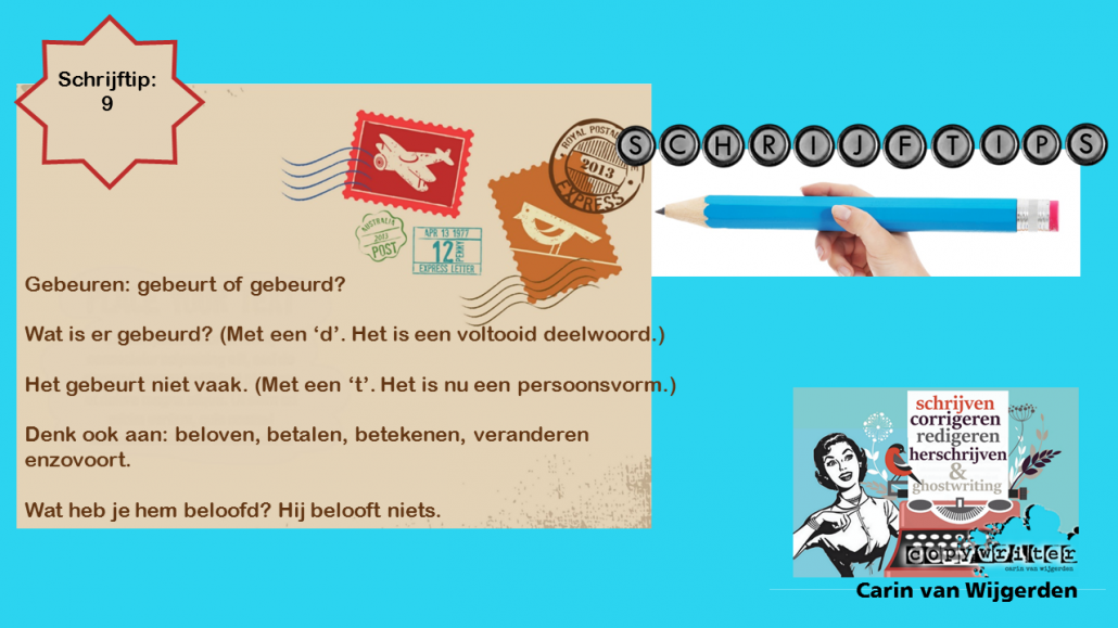 Schrijftip 009
